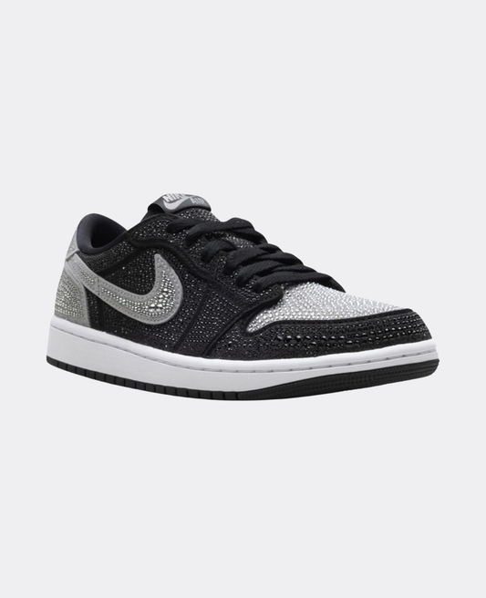 Air Jordan 1 Retro Low OG Swarovski 'Stealth'