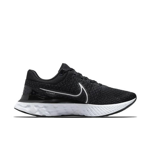 Basket NK React Infinity Run Flyknit 3 Blanc/Noir
