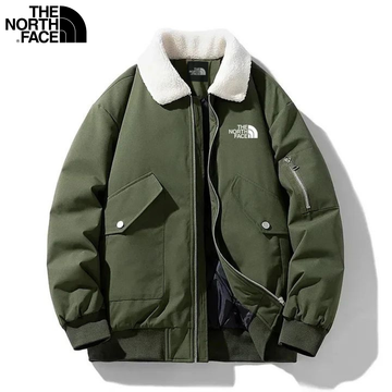 Veste d’hiver haut de gamme avec col en fourrure
