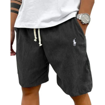 Short Confort en Velours Cotele