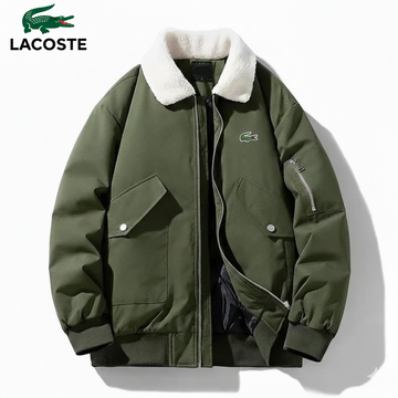 Veste d’hiver haut de gamme avec col en fourrure