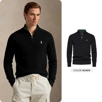 RL PULL À DEMI-ZIP