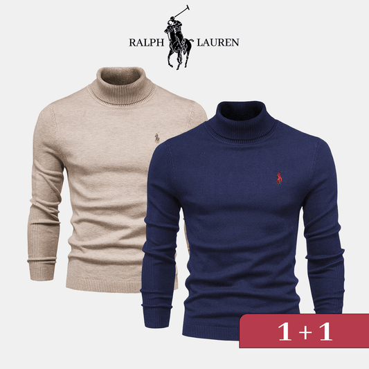Pull Col Roulé R&L 1+1 (DÉSTOCKAGE)