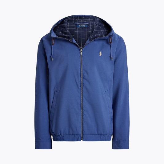 RL Veste à capuche en sergé
