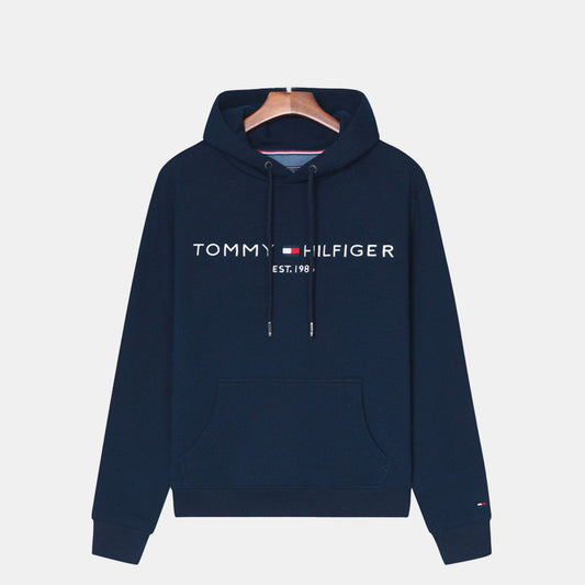 TH Sweat à capuche en coton de qualité supérieure